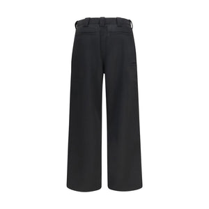 Kenzo Schwarze Oves Aries Chinohose aus Wolle