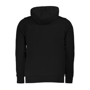Norway 1963 Schwarzes Herren-Kapuzensweatshirt aus Baumwolle