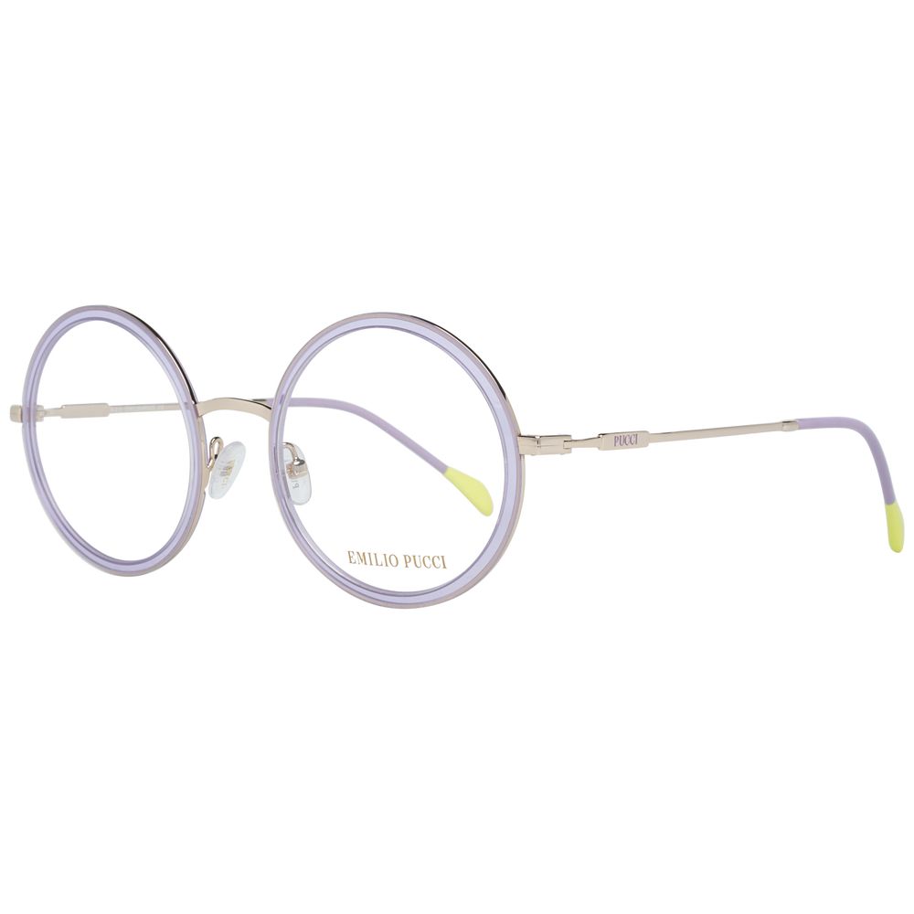 Emilio Pucci Lila Metall- & Kunststoffbrille (Gestelle)