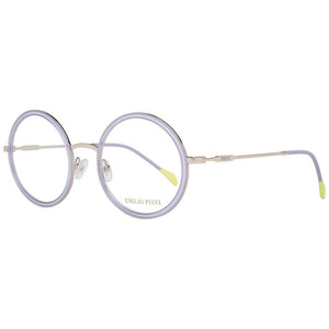 Emilio Pucci Lila Metall- & Kunststoffbrille (Gestelle)