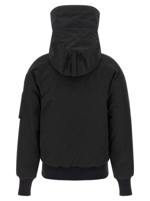 Canada Goose Schwarzer Bomber aus Polyester