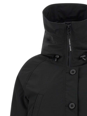 Canada Goose Schwarzer Bomber aus Polyester