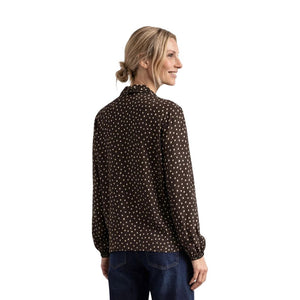 Street One Braune Viskose-Bluse