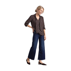 Street One Braune Viskose-Bluse
