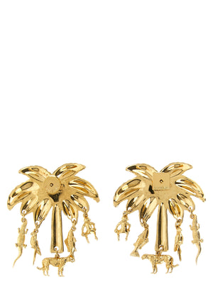 Jacquemus Ohrringe aus Goldmessing