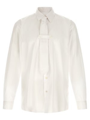Dries Van Noten Weiße Baumwollbluse