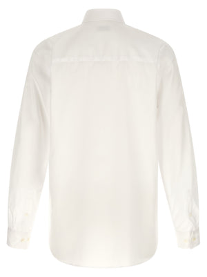 Dries Van Noten Weiße Baumwollbluse
