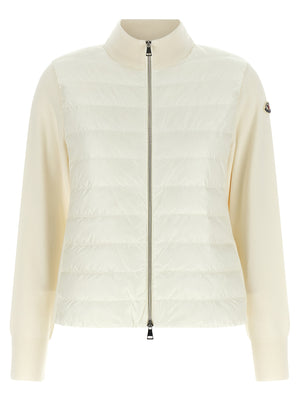 White Polyamide Cardigan