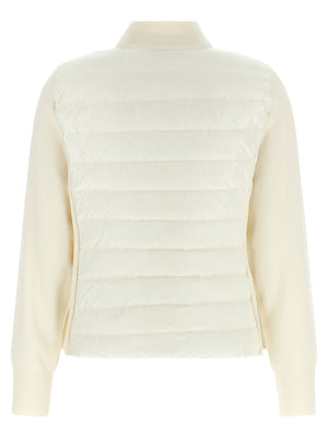White Polyamide Cardigan