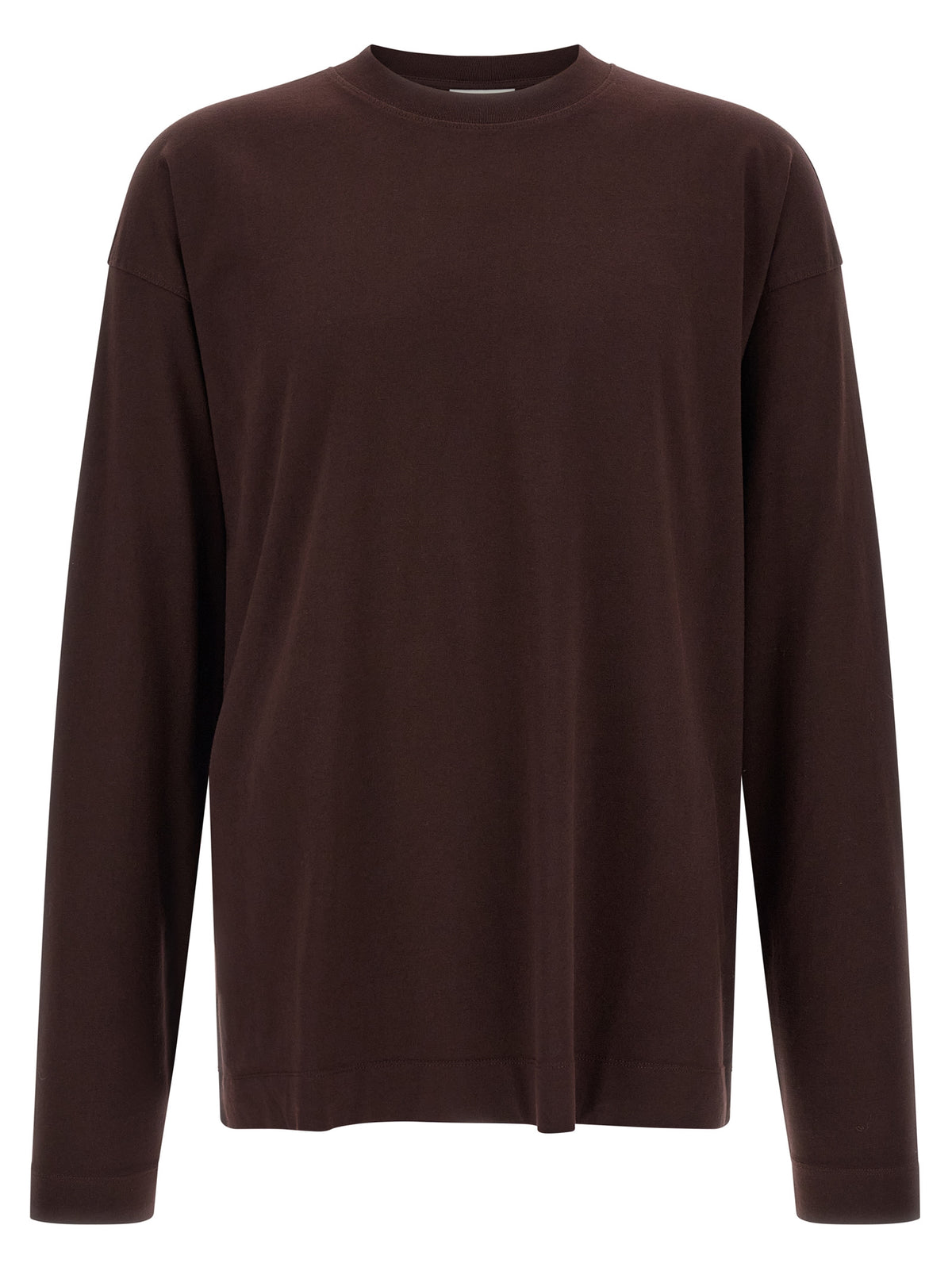 Dries Van Noten Bordeaux Baumwoll-T-Shirt