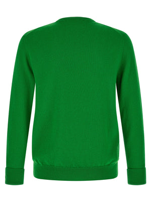 Ballantyne Zweifarbige Kaschmir-Strickjacke