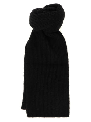 Dries Van Noten Schwarzer Woll-Foulard