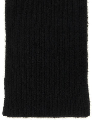 Dries Van Noten Schwarzer Woll-Foulard