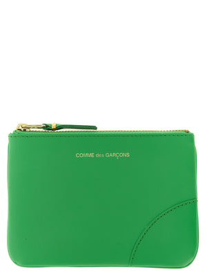 Comme Des Garçons Zweifarbige Leder-Kartenhülle
