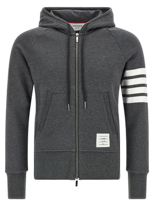 Thom Browne Grauer Baumwollpullover