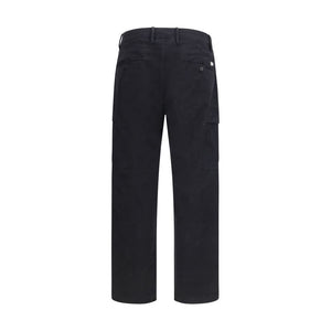 C.P. Company Schwarze Cargo-Hose aus Baumwolle