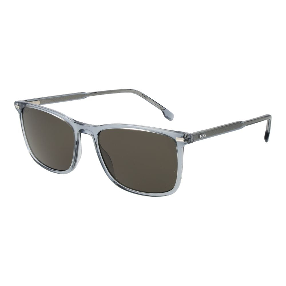 Hugo Boss Blaue Sonnenbrille aus Acetat
