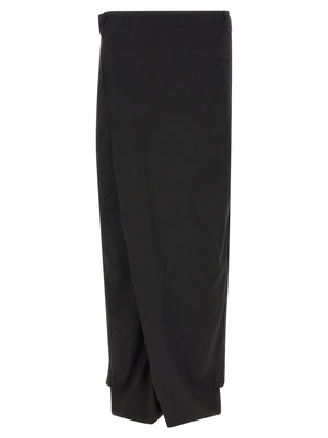 Kiko Kostadinov Schwarze Hose aus reiner Schurwolle
