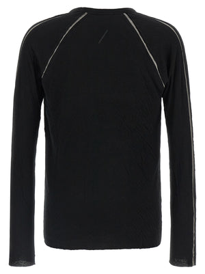 Thom Krom Schwarzes Baumwoll-T-Shirt