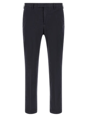 PT Torino Blaue Baumwoll-Freizeithose