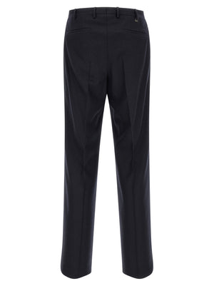 PT Torino Schwarze Hose aus reiner Schurwolle