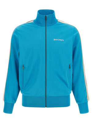 Palm Angels Blauer Polyester-Sweatshirt
