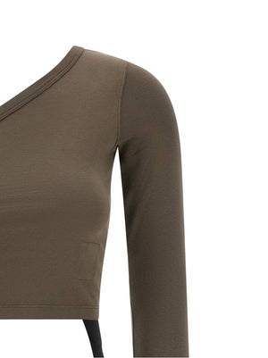 DRKSHDW Graues Baumwoll-T-Shirt