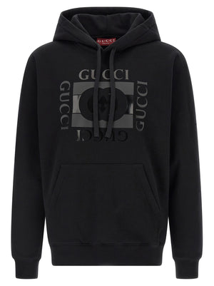 Gucci Schwarzer Baumwoll-Sweatshirt
