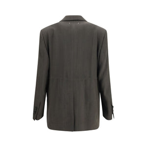 Golden Goose Zweifarbiger Blazer aus Viskose