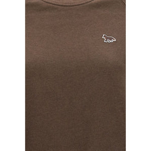 Maison Kitsuné Brauner Baumwoll-Sweatshirt