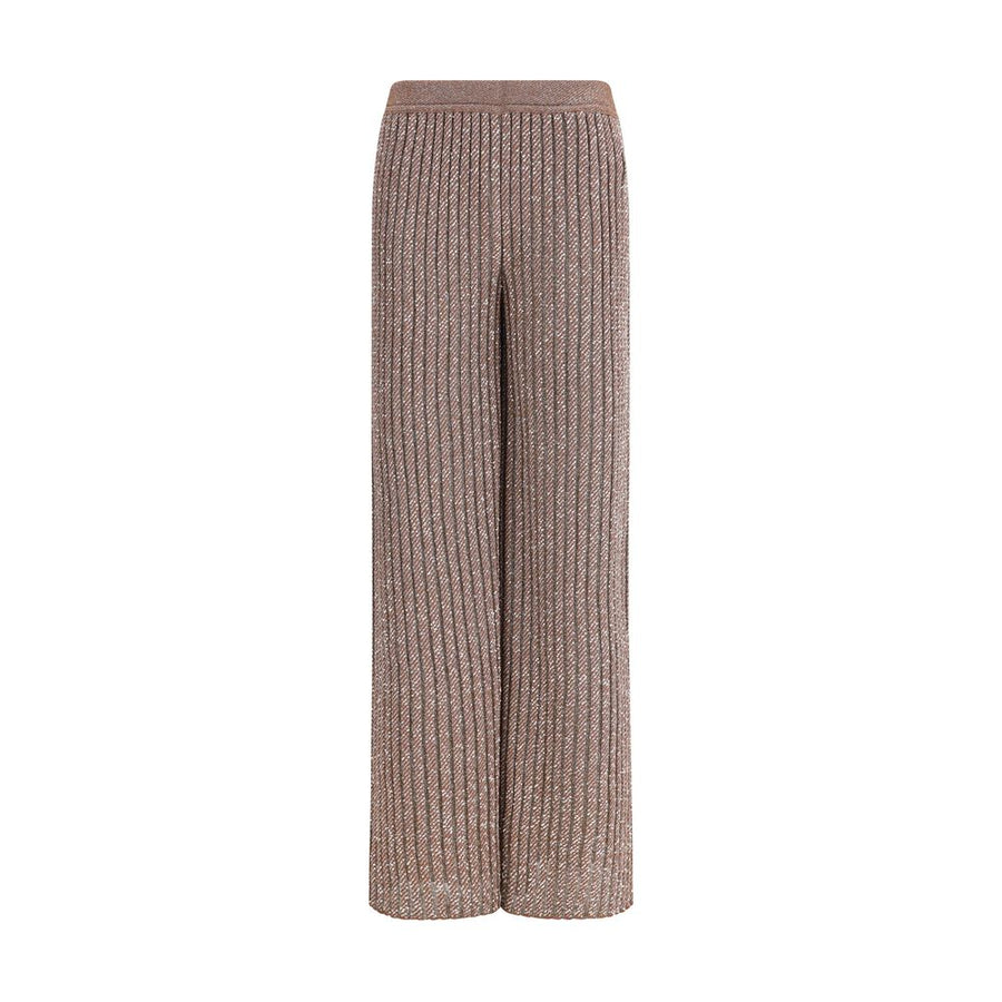 Missoni Braune Viskose-Freizeithose