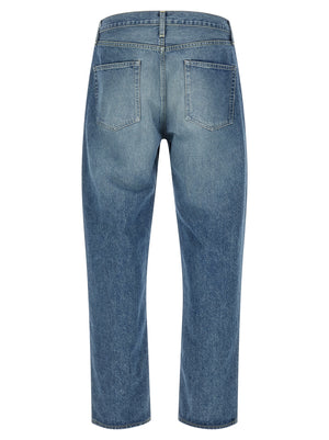 SSSTEIN Blaue Jeans aus Baumwolle, Tapered Fit