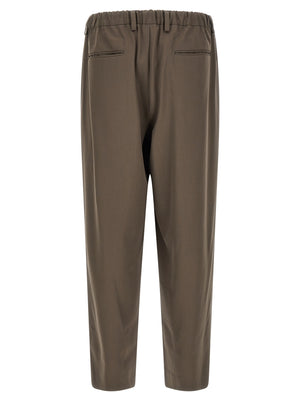 SSSTEIN Braune Woll-Freizeithose