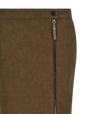 PINKO Brauner Midirock aus Viskose