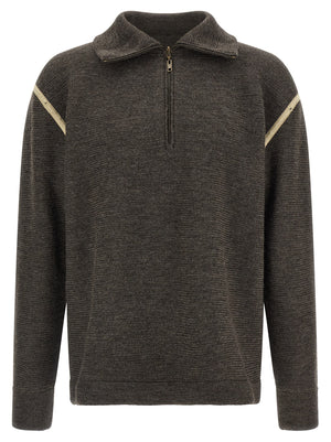 Maison Margiela Grauer Wollcardigan