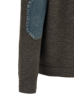 Maison Margiela Grauer Wollcardigan