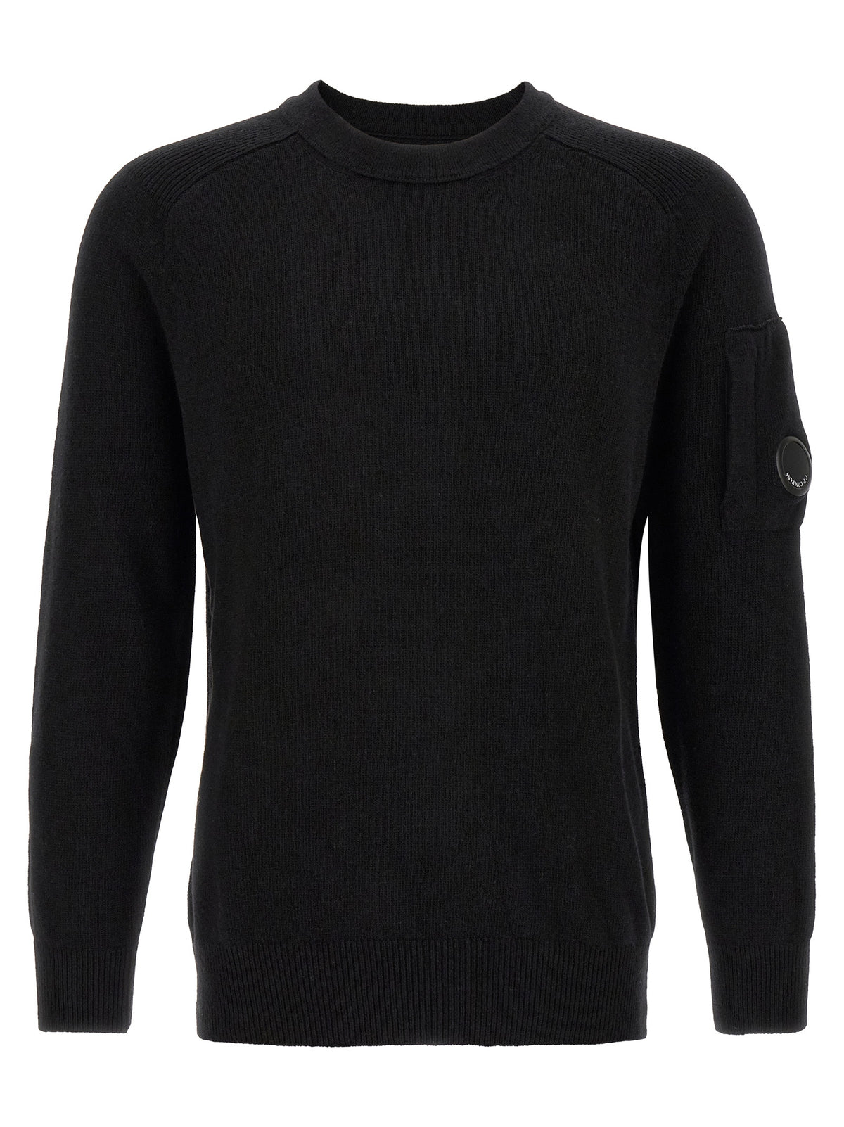 C.P. Company Schwarzer Wollcardigan