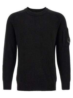C.P. Company Schwarzer Wollcardigan