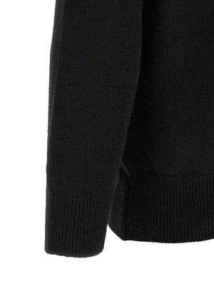C.P. Company Schwarzer Wollcardigan