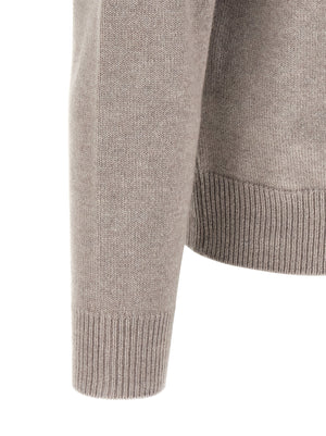 Brioni Beige Cashmere Cardigan