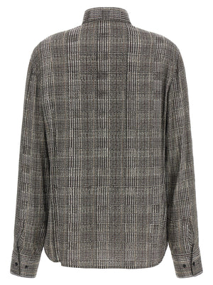 Ermanno Scervino Graue Viskose-Bluse