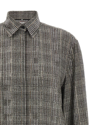 Ermanno Scervino Graue Viskose-Bluse