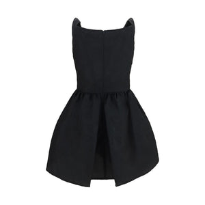 Vivienne Westwood Schwarzes Baumwoll-Freizeitkleid