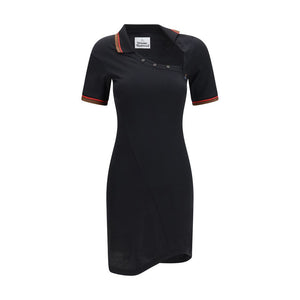 Vivienne Westwood Schwarzes Baumwoll-Freizeitkleid