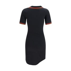 Vivienne Westwood Schwarzes Baumwoll-Freizeitkleid
