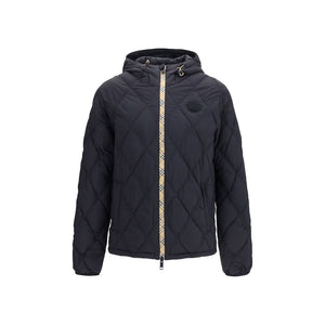 Burberry Schwarze Nylon-Shell-Jacke