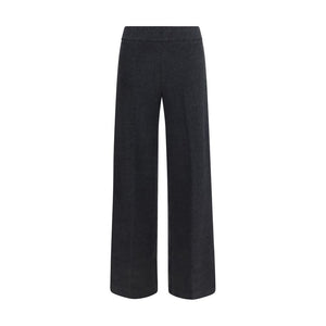 Avenue Montaigne Graue Baumwoll-Freizeithose