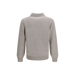 Brunello Cucinelli Grauer Kaschmir-Pullover