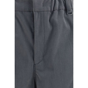 LAMINAR Graue Freizeithose aus Polyester