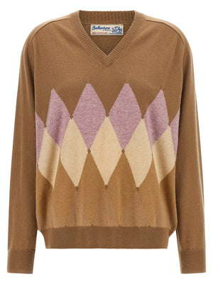 Ballantyne Beige Cashmere Cardigan